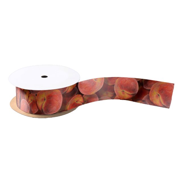 Peaches Ribbon Satinband (Spule)