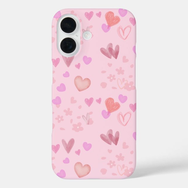 Peachify Sweethearts Case-Mate iPhone Hülle (Rückseite)