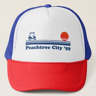 Peachtour City Georgia Lifestyle Golf Club Truckerkappe