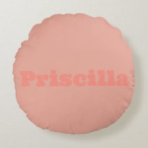 Peachy Comfort Color Round