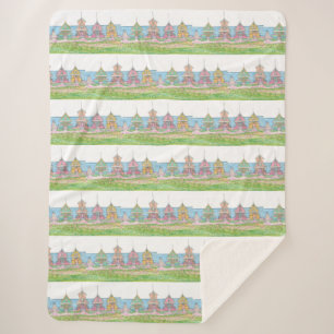 Peachy Hütten Sherpa Blanket Sherpadecke