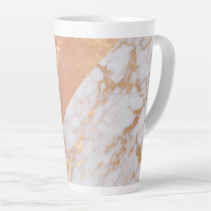 Peachy Marble Elegance Milchtasse