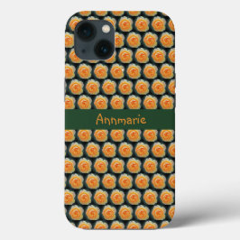 Peachy Orange Garden Rose Blume Case-Mate iPhone Hülle