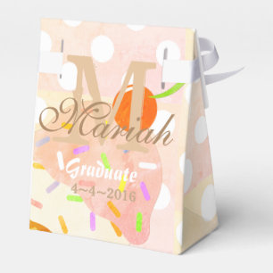 Peachy Pink Ice Creme Gastgeschenk Box Geschenkschachtel