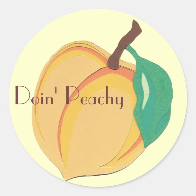 Peachy Stickers (Vorderseite)