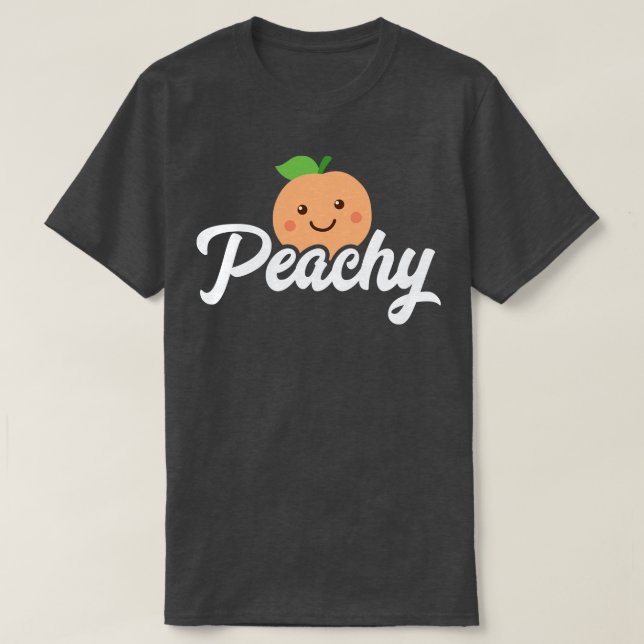 Peachy T-Shirt (Design vorne)