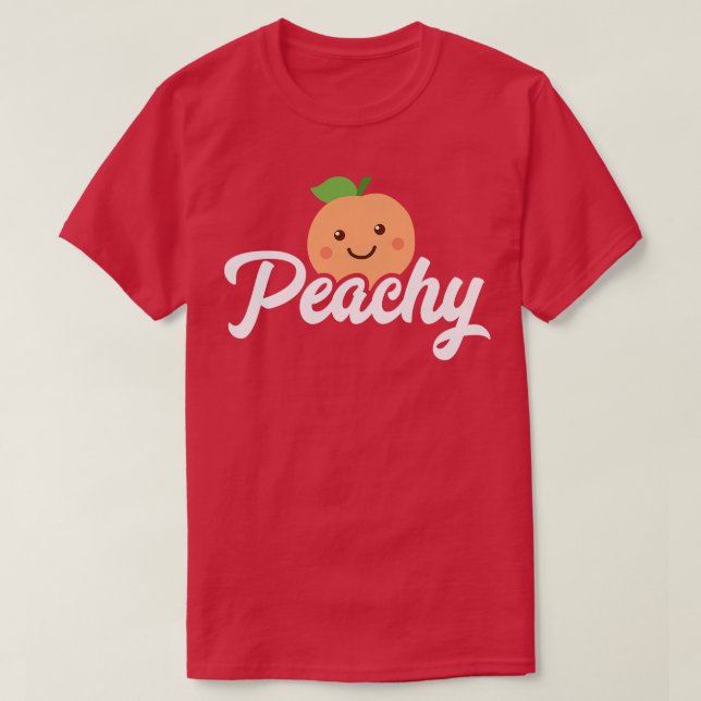 Peachy T-Shirt (Design vorne)