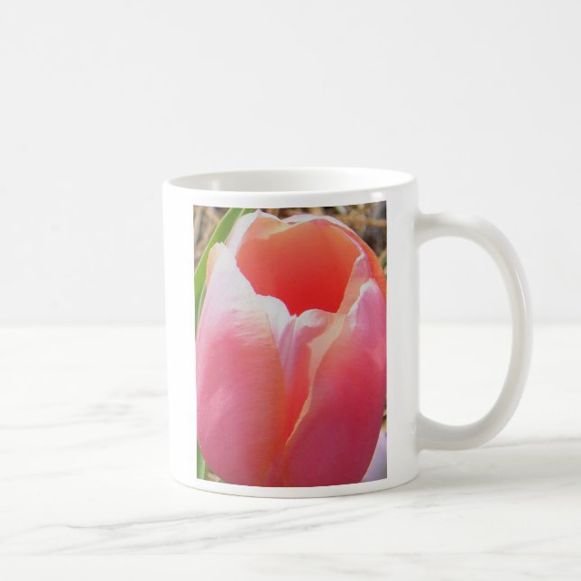 PeachyPinkTulip Kaffeetasse (Rechts)