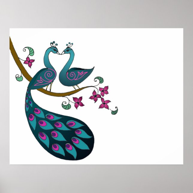 Peacock -1 Poster (Vorne)