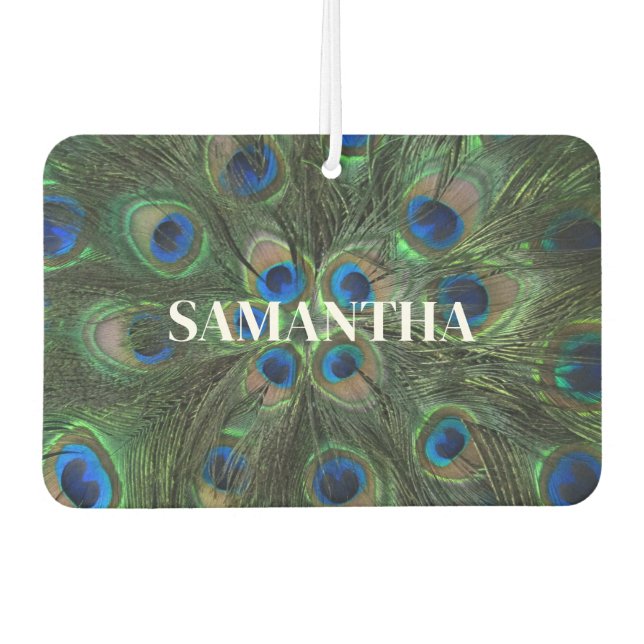 Peacock Air Freshener Autolufterfrischer (Vorderseite)