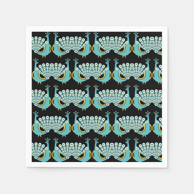 Peacock Art Zuhause Zubehör Serviette (Vorderseite)
