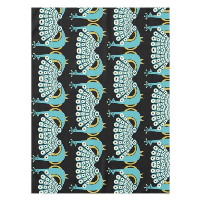 Peacock Art Zuhause Zubehör Tischdecke (Vorderseite)