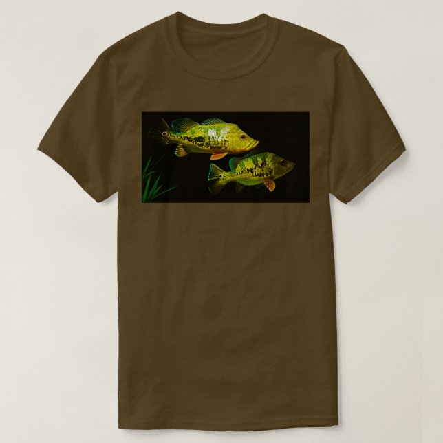 Peacock Bass Cichla monoculus T-Shirt (Design vorne)