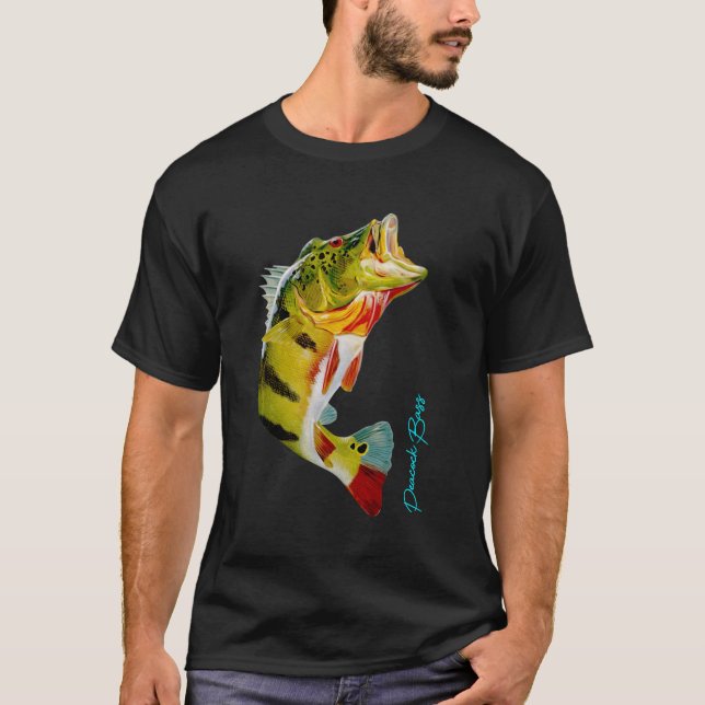 Peacock Bass Fish T-Shirt (Vorderseite)