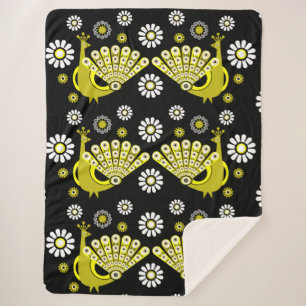 Peacock Bird Graphic Art Sherpadecke