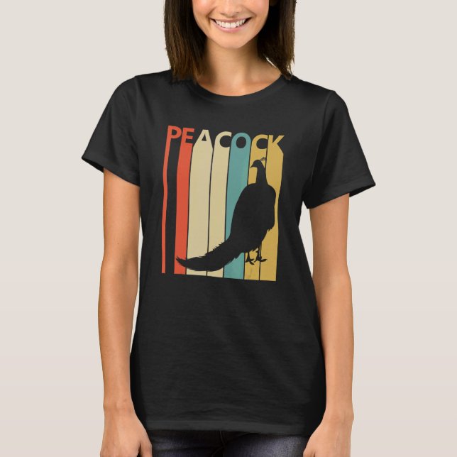 Peacock Bird-Kostüm T-Shirt (Vorderseite)
