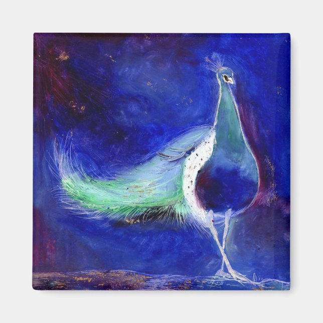 Peacock Blue 2013 Magnet (Vorne)