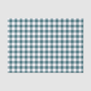 Peacock Blue (dunkel Aquamarin oder Aqua) und Whit Seidenpapier