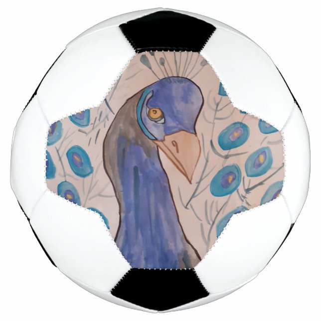Peacock Blue Fußball (Vorderseite)
