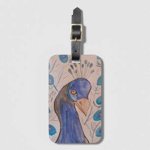 Peacock Blue Gepäckanhänger