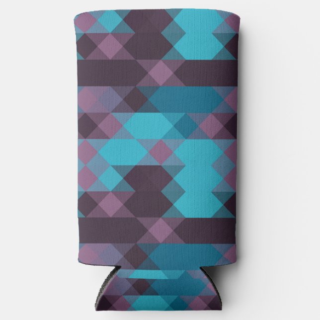 peacock blue, purple, topaz blue and thunder selters dosenkühler (Vorderseite)