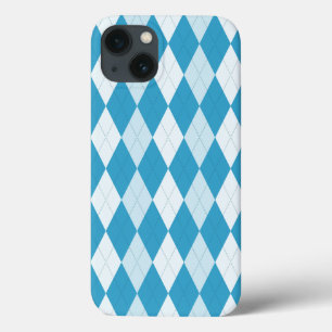 Peacock Blue Raute Kleine Diamantform Case-Mate iPhone Hülle