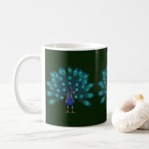 Peacock Blue Tasse