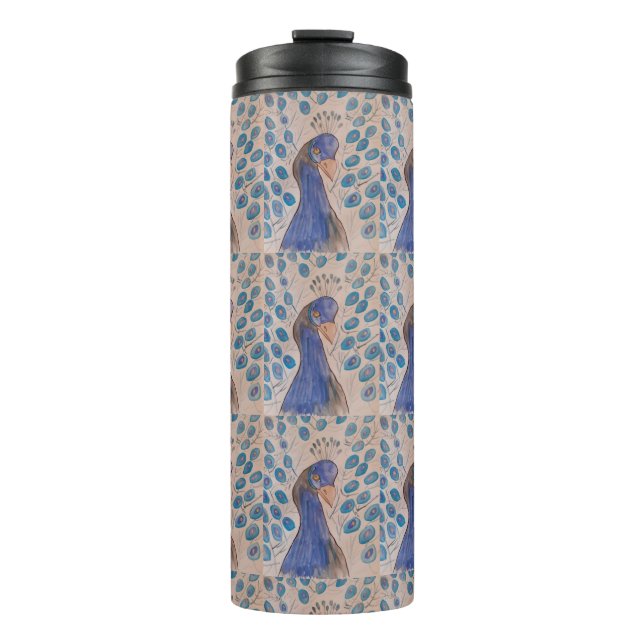 Peacock Blue Thermosbecher (Vorderseite)