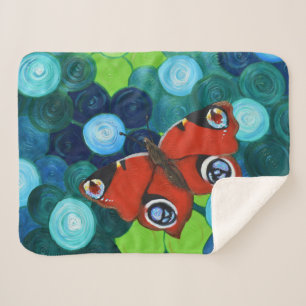 Peacock Butterfly-Malerei Sherpadecke