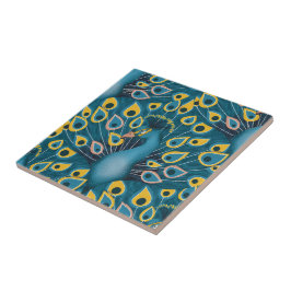 Peacock Chic Fliese