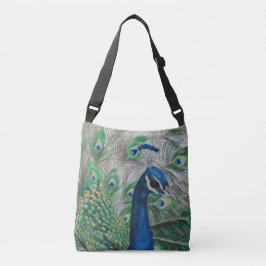 Peacock Crossbody Tote Bag Tragetaschen Mit Langen Trägern