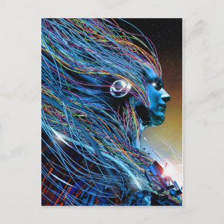 Peacock Dancer.jpg Postkarte