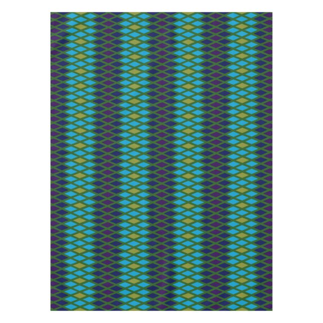 Peacock Diamond Tischdecke (Vorderseite)