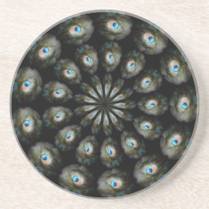 Peacock Eye Untersetzer
