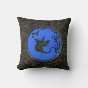 Peacock Fairy Dragon Kissen