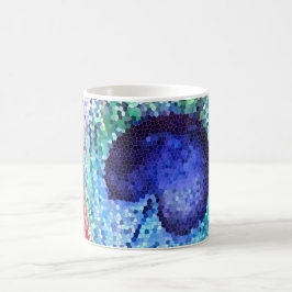 Peacock Feather Art Classic Tasse