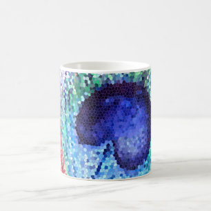 Peacock Feather Art Classic Tasse