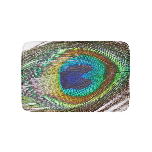 Peacock Feather Badematte (Vorderseite)