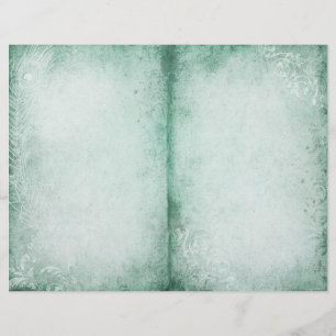 Peacock Feather & Blüh Journal Page