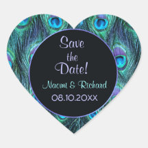 Peacock Feather Drama - Hochzeitsfest - Siegel - A