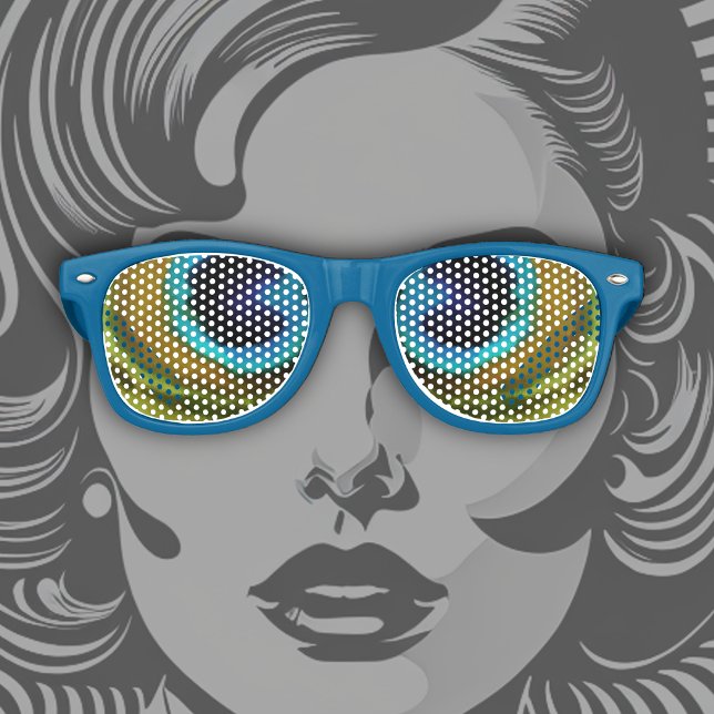 Peacock Feather Eyes Partybrille (Von Creator hochgeladen)