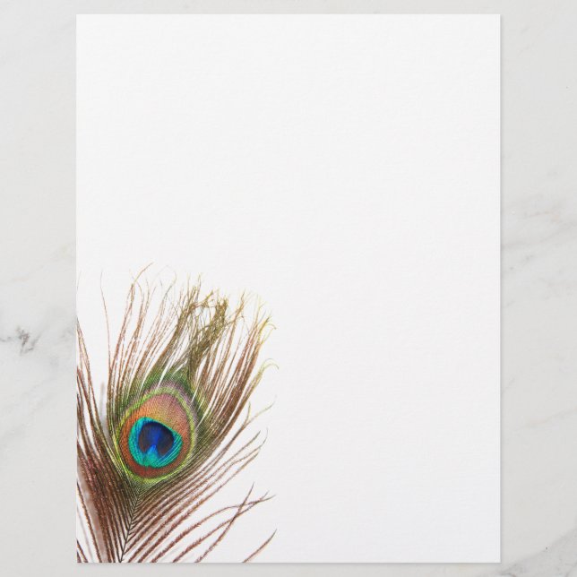 Peacock Feather Flyer (Vorne)
