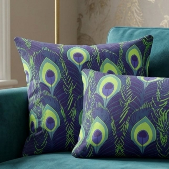 Peacock Feather Kissen (Von Creator hochgeladen)