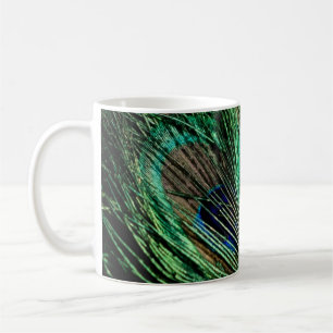 Peacock Feather Lucky Kaffeetasse