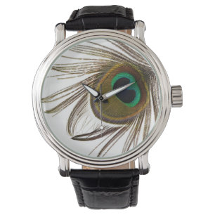  Peacock Feather     Watch Armbanduhr