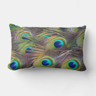 Peacock Feathers Bird Decorative Throw Kissen