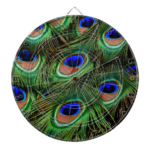Peacock Feathers Dartscheibe
