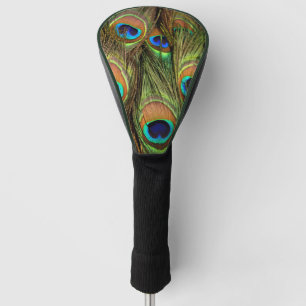 Peacock Feathers Golf Head Cover Headcover