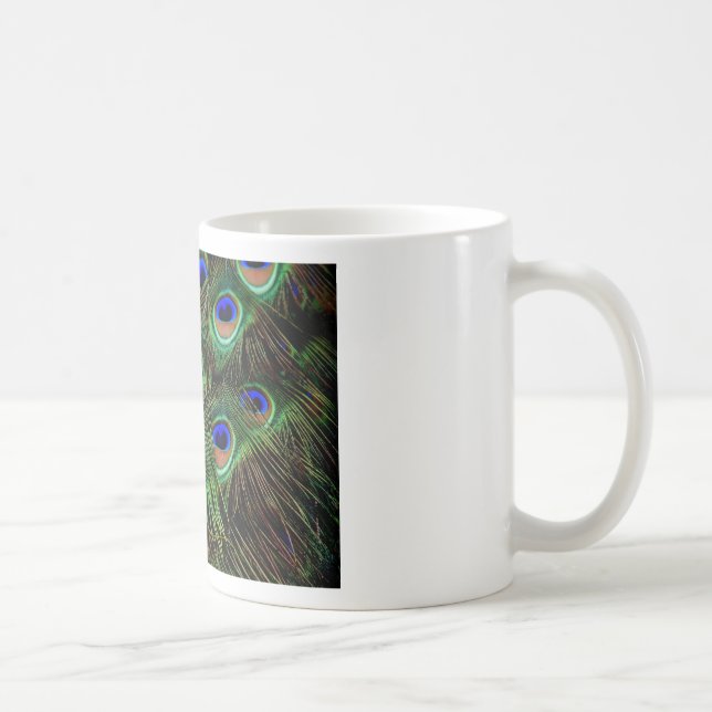 Peacock Feathers Kaffeetasse (Rechts)