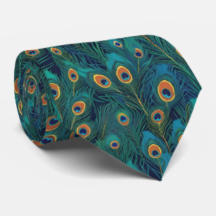 Peacock Feathers Krawatte